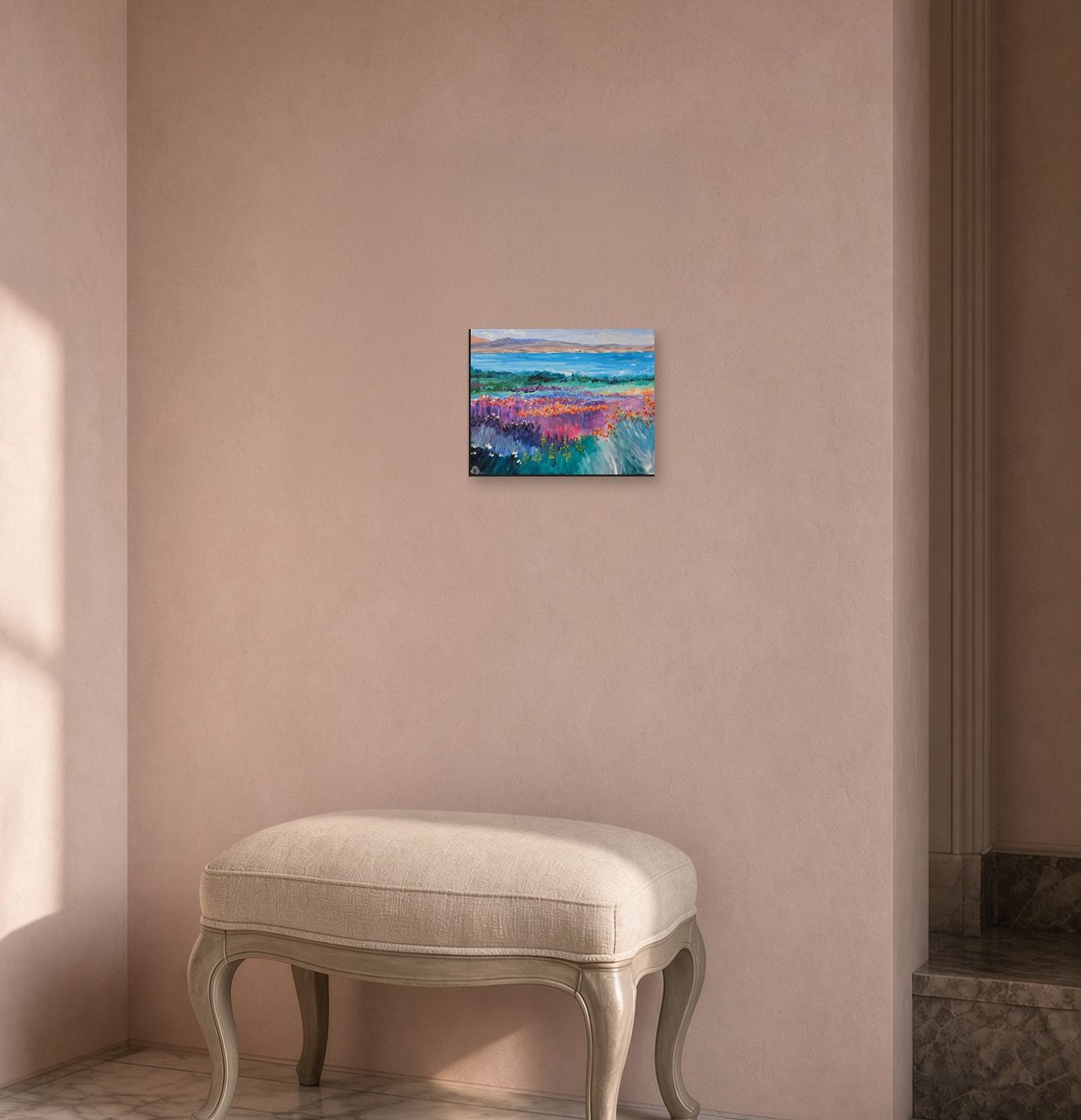 Bloom Across the Water In a dressing nook